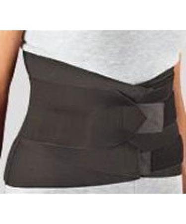 DJO Global 79-82509 Sacro-Lumbar Support with Compression Straps XX-Large Black
