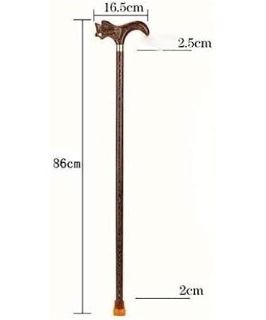 Crutches-Crutches for The Elderly Wooden Skid -Size:92cm Crutch Ideal for Men or Women with Active Outdoor Lifesty It's so Kind of You Safehappy - Buy Online on GoSupps.com
