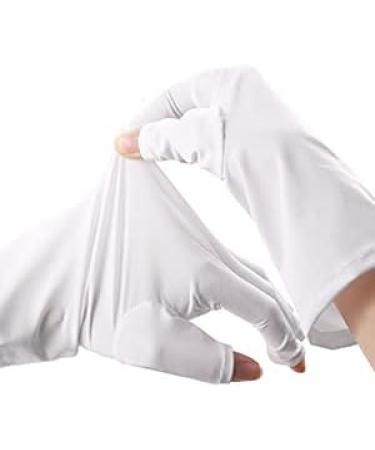 UV Shield Gloves for Gel Manicures - 2 Pair Anti UV Sunscreen Gloves for Women - Buy Online on GoSupps.com