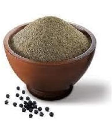 Black Pepper Ground (100g/3.52oz) - Premium Quality Piper Nigrum Powder - Buy Online on GoSupps.com