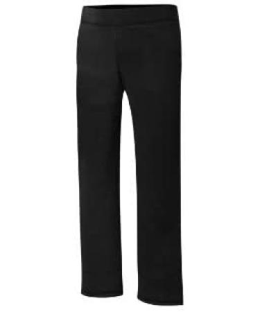 Hanes Girls EcoSmart Sweatpants, Open Leg Bottoms, Tagless, Large, Black - Buy Online on GoSupps.com