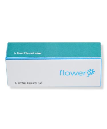Flowery Blue Max 4-Way Buffing Block 1 ct