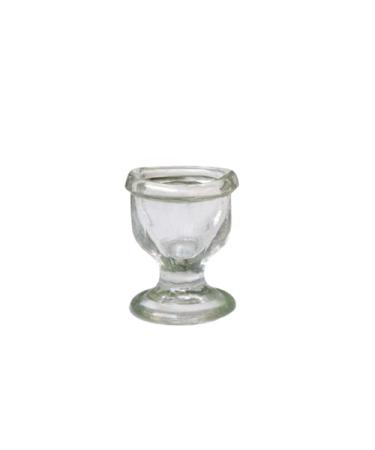 Glass eye wash cup keeps your eyes clean and healthy with velvet gift box.