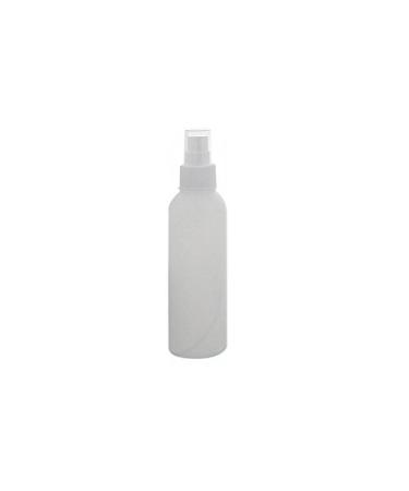 Empty plastic bottle with atomizer 150ml Kosmetex Boston spray bottle plastic cylindrical semi-transparent small 1 x 150ml