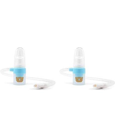 Baby Federation Nasal Aspirator - Compare to Frida Nasal Aspirator - Best Baby Nose Aspirator No Filters Required (2 Pack)