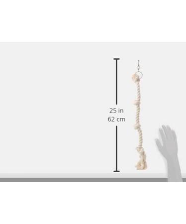 Nobby 31304 Cage Toy - Climbing Rope Cotton 67cm | Durable 4 Knot Design for Pets | International Shipping Available - Buy Online on GoSupps.com