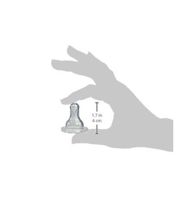 Standard Neck Baby Bottle Nipple Set - Pack of 6 Level 2 - Buy Online on GoSupps.com