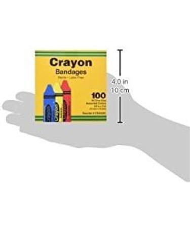 ASO Crayon Strips Adhesive Bandages 100/BX (AGPCRA5261) - Bandages and Dressings - Buy Online on GoSupps.com