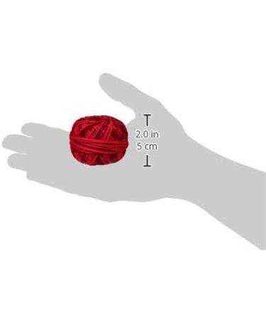 Lizbeth Egyptian Cotton Crochet Tatting Knitting Thread Size 10 - Red Burst | 25g 122yds - HH10147 - Buy Online on GoSupps.com
