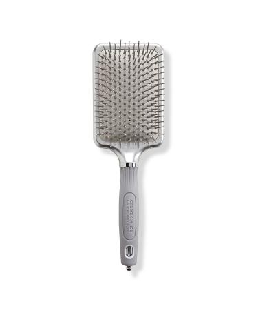 Olivia Garden Ceramic + Ion Anti-Static Cushioned Rectangular Paddle Brush 2-3/4"