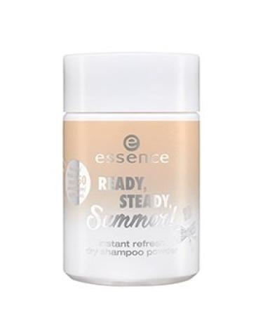 Essence Ready Steady Summer!Instant Refresh Dry Shampoo Powder No. 02 The Winner Side of Life Contents: 20g dry shampoo for fresh hair in no time at all.