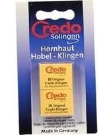 CREDO Original Callus Plane Blades - 20 pcs | Premium Quality for Smooth Feet | International Shipping Available - Buy Online on GoSupps.com