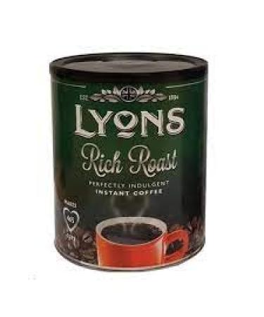 Lyon Rich Roast Coffee Granules 750g | Premium Quality Blend | Rich Aroma and Flavo | Resealable Packaging | Around 465 Delicious Servings 750.00 g (Pack of 1)