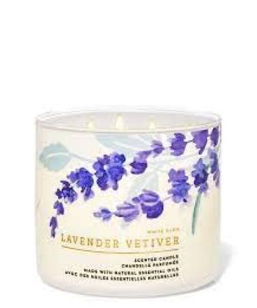 Lavender Vetiver 3 Wick Candle 14.5 oz / 411 g