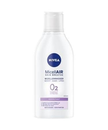 Nivea Soin de visage Nettoyage Eau Micellaire Peaux Sensibles 400 ml