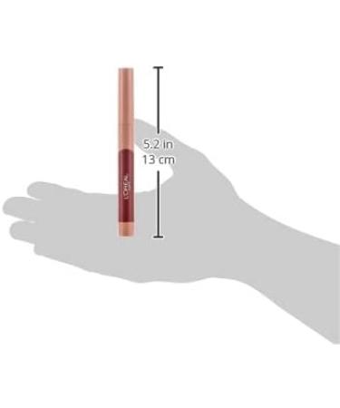 L'Oreal Paris Infallible Very Matte Lip Crayon Lipstick Smudge Proof Plum Lipstick 112 Spice of Life 1 kg 112 Spice of Life 1 count (Pack of 1) - Buy Online on GoSupps.com