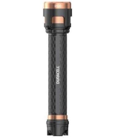 Duracell 2500 Lumens Variable Focus LED Flashlight with AA Batteries - Powerful Bright & Durable | International Shipping Available - Buy Online on GoSupps.com