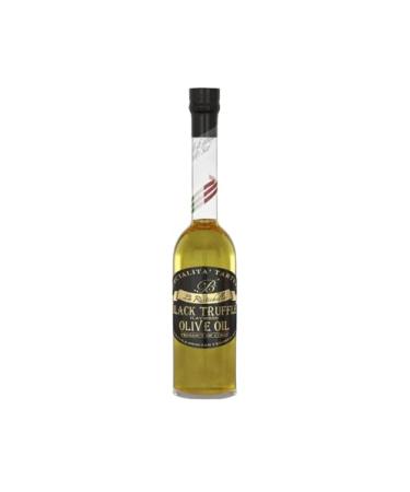 La Rustichella - Black Truffle Olive Oil - Small (100 ml, 3.4 fl oz) - Kosher , Gluten Free Olive,Black Truffle 3.38 Fl Oz (Pack of 1)