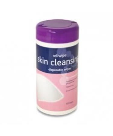 Reliwipe Skin Cleansing Disposable WIpes (Tube of 125) (RL750)