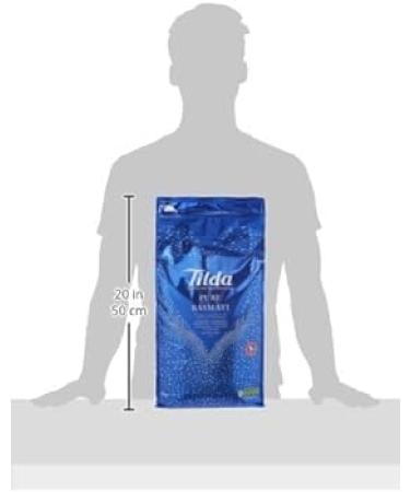 Tilda Pure Original Basmati Rice 10 Kg - Aromatic Extra Long Grain - Ideal for Curries Biryani and Pilaf - Authentic Indian Basmati Rice - Buy Online on GoSupps.com