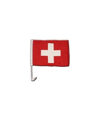 Flaggenfritze Car Flag Switzerland - 30 x 40 cm