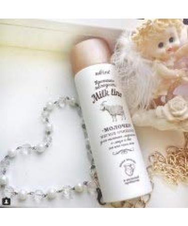 Bielita & Vitex Milk Line 200ml Face and Eye Makeup Remover with Goat Milk Proteins and Vitamins - For All Skin Types - Buy Online on GoSupps.com