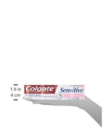 Colgate Sensitivity Plus Whitening Toothpaste 6oz - Maximum Strength for Sensitive Teeth - International Shipping Available - Buy Online on GoSupps.com