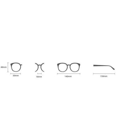 Parwana Anti-Eyes Fatigue Glasses | Anti-Blue Light Readers | Designer Flat Light Mirror Glasses for Men & Women - +0.00 Black - Buy Online on GoSupps.com