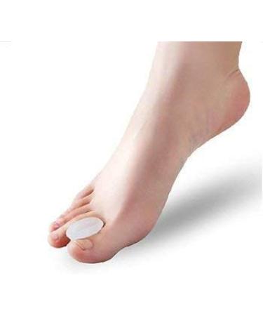 JHGCCL 2PCS Soft Gel Toe Corrector Pads for Hallux Valgus - Toe Straighteners and Protector for Bent Toes - Buy Online on GoSupps.com