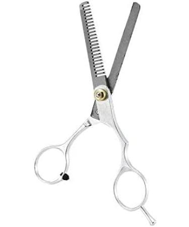 UKD 1 pcs Professional Hair Cutting Thinning Scissors Barber Shears Hairdressing Salon Hair Clipper Universal - Silver Tooth Type Scissors - Buy Online on GoSupps.com