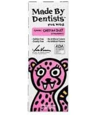 Toothpaste for Kids - Cheetah Dust Strawberry Flavor | 3 Pack | Best International Shipping - Buy Online on GoSupps.com