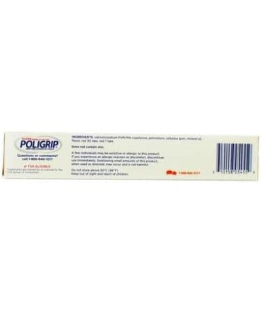 SUPER POLIGRIP Denture Adhesive Cream Original 2.40 oz - Long Lasting Hold for Secure Dentures | Worldwide Shipping - Buy Online on GoSupps.com