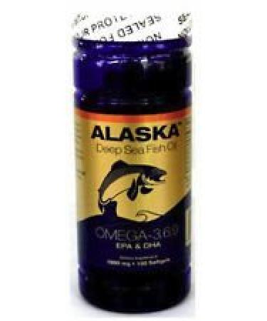 Alaska Deep Sea Fish Oil Omega-3 6 9 EPA/DHA Flaxseed Oil 100 Sgel New Item Good Product !!