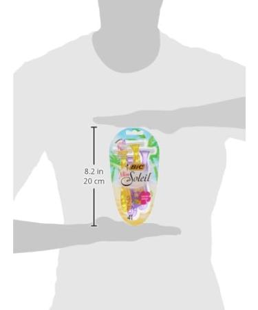 BIC Miss Soleil Women's Disposable Razors - 3 x 4 Pack with Vitamin E for a Gentle Shave | Special Edition - Buy Online on GoSupps.com