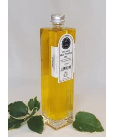 Organic Milk Thistle Oil (Silybum marianum) (1 Litre) by NHR Organic Oils