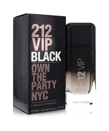 212 VIP Black by Carolina Herrera Eau De Parfum Spray 3.4 oz for Men