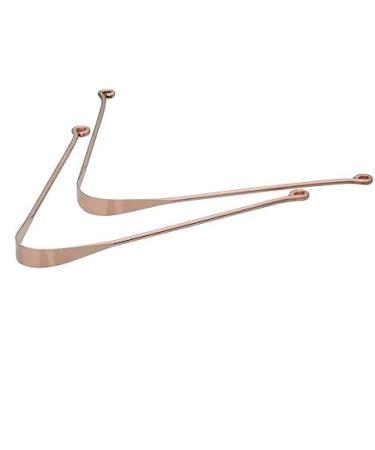 Copper tongue cleaner set of 2 relief from bad breath oral hygiene