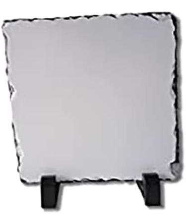 Personalised Square Gloss Photo Slate 300x300mm with Stand | Premium Quality Customised Photo Gift - Buy Online on GoSupps.com