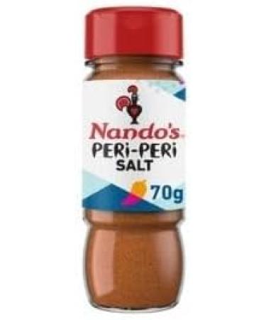 Peri-Peri Salt - 70g & 5 Assorted Multi-Flavours Nando's Sauce 125g (Pack of 6) | Authentic Portuguese Flavors to Spice Up Your Meals | Hot and Spicy Condiments - Buy Online on GoSupps.com