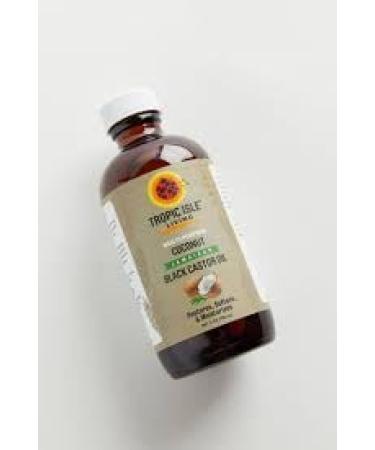 Tropic Isle Living Jamaican Black Castor Oil - 100% Pure Coconut Oil for Dry Hair & Skin - 4 oz Pack (4 Fl Oz Total) - Shop Internationally - Buy Online on GoSupps.com