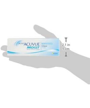Acuvue Moist 1-Day Daily Lenses for Astigmatism - -3.75 DPT UV Protection 30 Count - Comfortable & Moisturizing Contact Lenses - Buy Online on GoSupps.com