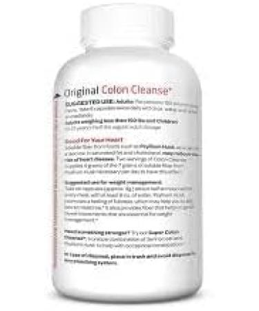 Colon Cleanse Capsules 625mg - 200 Count - Buy Online on GoSupps.com