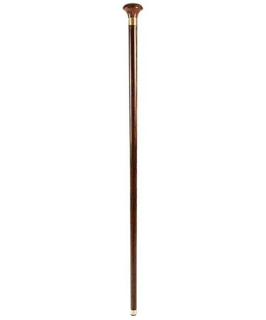 Wooden Walking Stick Solid Cane Portable Solid Wood Cane Walking Stick Crutches Elderly Walker Walking Stick with Hospital Durable