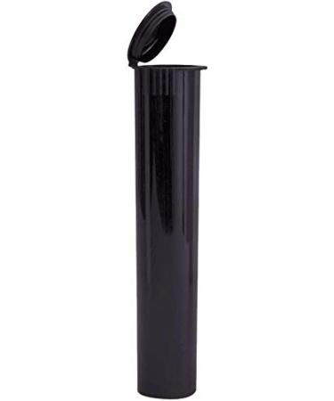W Gallery 100 Black 116mm Pop Top Joint Smell-Proof Container for Pre-Rolls and Blunts - BPA-Free Plastic Holder for RAW Cones and J Oil Cartridges - Buy Online on GoSupps.com