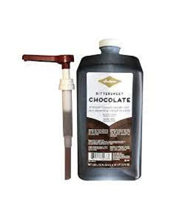 Sbux Starbucks Fontana Frappuccino Mocha Sauce, Beverage Base, Syrup, Desserts, Baking | Bittersweet Chocolate (Combo: 63oz Bottle + Pump)