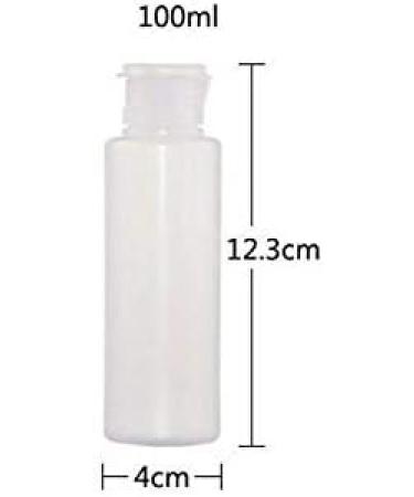 VASANA 4PCS 100ML 3.4oz Clear Plastic Soft Tubes Squeezable and Refillable Travel Bottles Make up Cosmetics Containers For Facial Cleanser Lotion Emulsion Shampoo Conditioner Shower Toiletries - Buy Online on GoSupps.com