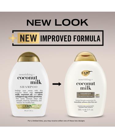 OGX Nourishing + Coconut Milk Shampoo 13.0 oz - Transform Your Style with the Best Innovation Today! - Buy Online on GoSupps.com