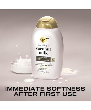OGX Nourishing + Coconut Milk Shampoo 13.0 oz - Transform Your Style with the Best Innovation Today! - Buy Online on GoSupps.com