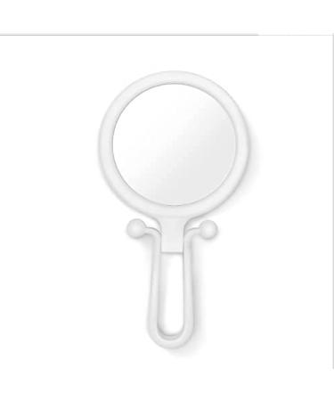 VISCAL 10x Handheld & 5x Travel Makeup Mirror Set | Double Sided Pedestal Mirror with 1/10x & 1/5x Magnification - Buy Online on GoSupps.com