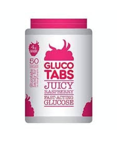 Diabetes Glucotabs - Raspberry - Refill Pot